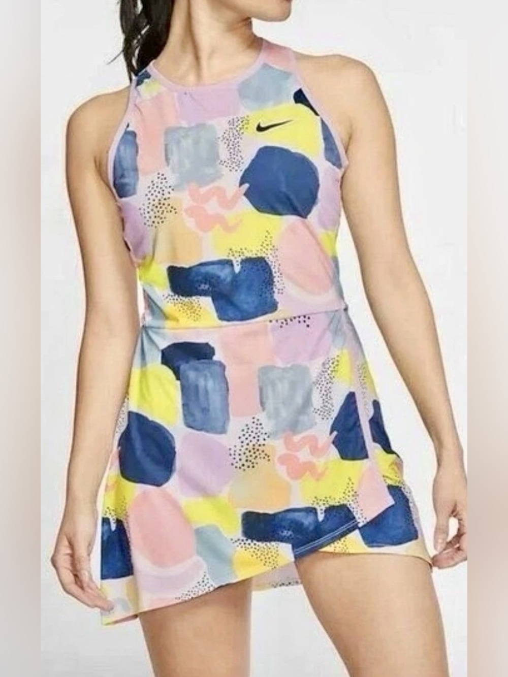 Nike Tennis Dress Size Large Court Dry Lilac Must Dri Fit Petra Kvitova Pink